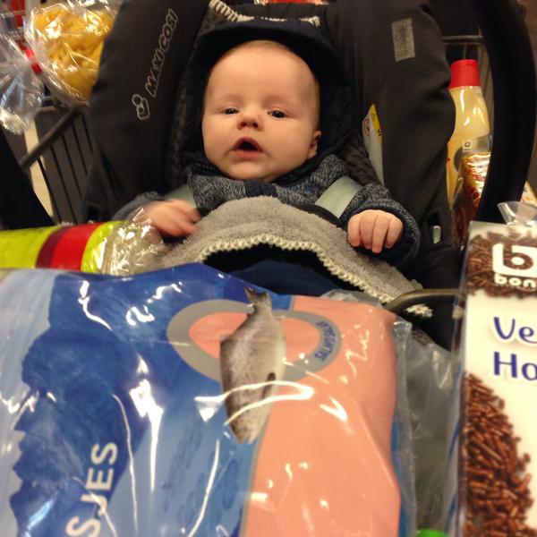 Photo taken at Colruyt by Sarah V. on 2/7/2015