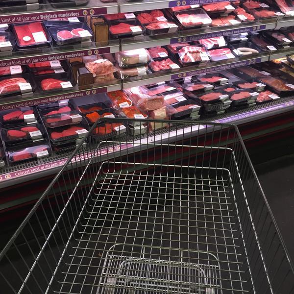 Photo taken at Colruyt by Nathan D. on 3/3/2015