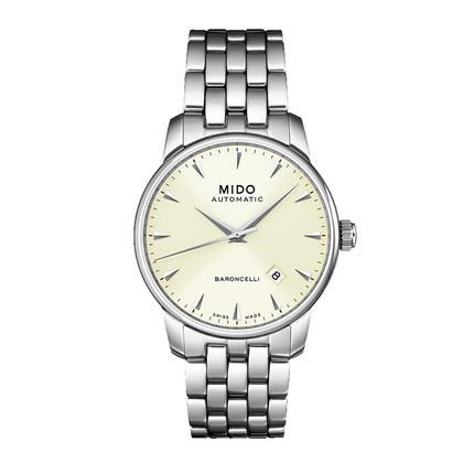 瑞士 美度MIDO贝伦赛丽机械男表M8600.4.14.1钢带男表