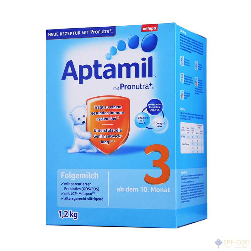 Aptamil爱他美 婴幼儿3段奶粉 适合10个月以上婴儿 1200g Aptamil爱他美 婴幼儿3段奶粉 适合10个月以上婴儿 1200g
