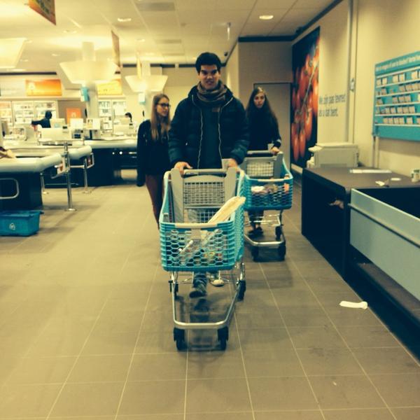 Photo taken at Albert Heijn by Valentien M. on 11/13/2013