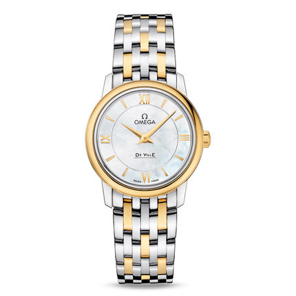 新品 全球联保 欧米茄碟飞系列手表424.20.27.60.05.001 石英女表