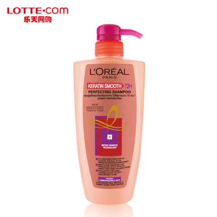 乐天网购LOREAL欧莱雅洗发水450ml修复干枯毛躁去屑控油滋养韩国