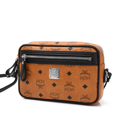 MCM专柜正品女包女士小号时尚PVC拉链韩国休闲背提包单肩包斜挎包