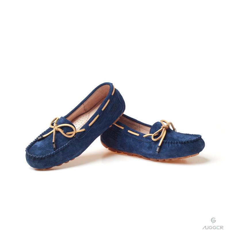 OZWEAR UGG春夏款女士豆豆鞋OB150海蓝色36码 OZWEAR UGG春夏款女士豆豆鞋OB150海蓝色36码