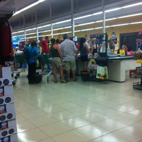 Photo taken at Mercadona by Francisco G. on 5/15/2012