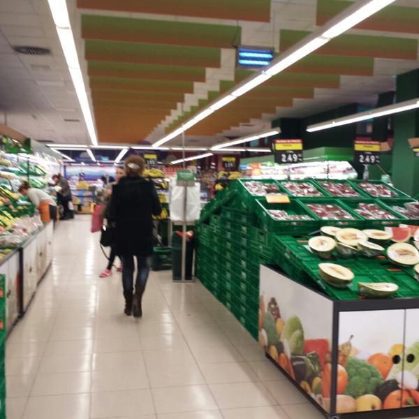 Photo taken at Mercadona by Daniel P. on 3/13/2014