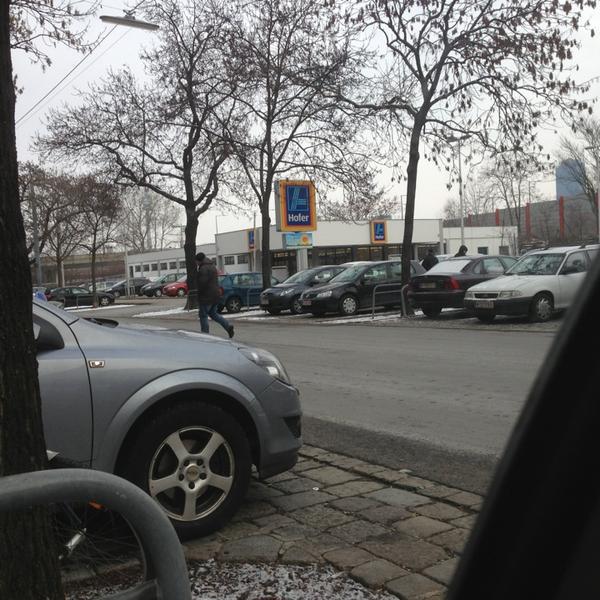 Photo taken at Hofer by JR on 2/11/2013