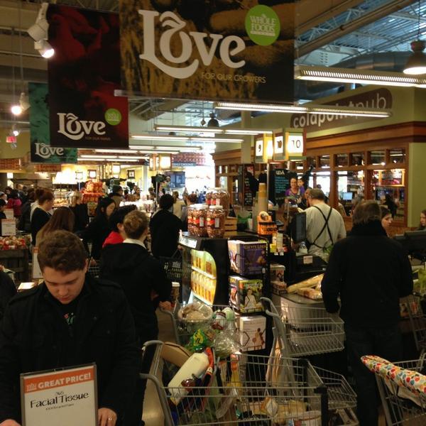 Photo taken at Whole Foods Market by Lucinda D. on 3/3/2013