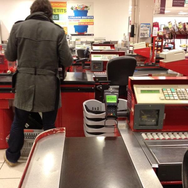Photo taken at Monoprix by Richard Y. on 2/9/2012
