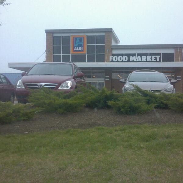 Photo taken at Aldi by Debi H. on 4/18/2014