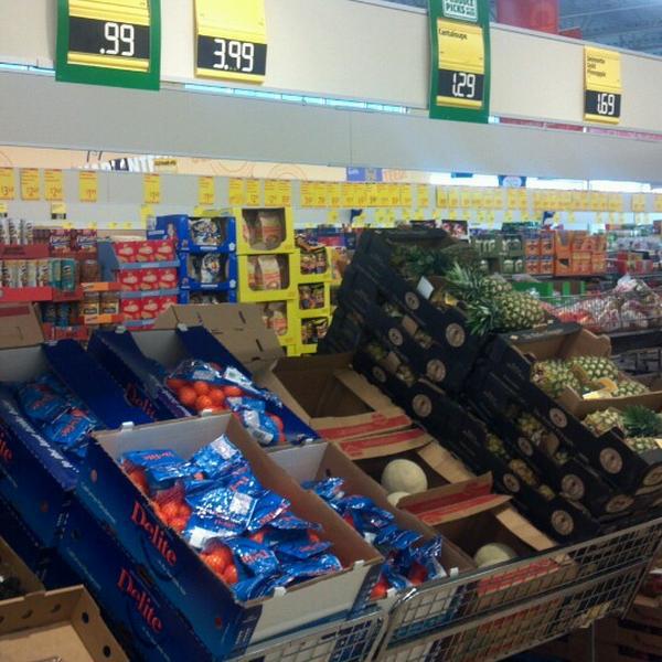 Photo taken at Aldi by Debi H. on 3/20/2014