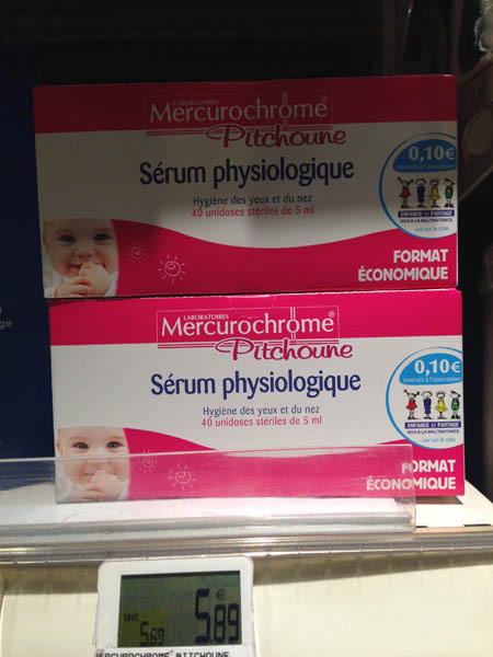 mercurochrome婴儿五官清洁液