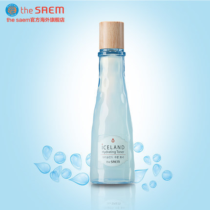 韩国the saem/得鲜保湿补水冰岛保湿爽肤水化妆水 女 韩国正品 韩国the saem/得鲜保湿补水冰岛保湿爽肤水化妆水 女 韩国正品