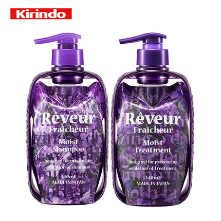 【包邮】Reveur新一代无硅油保湿型洗发水护发素组合340ml*2