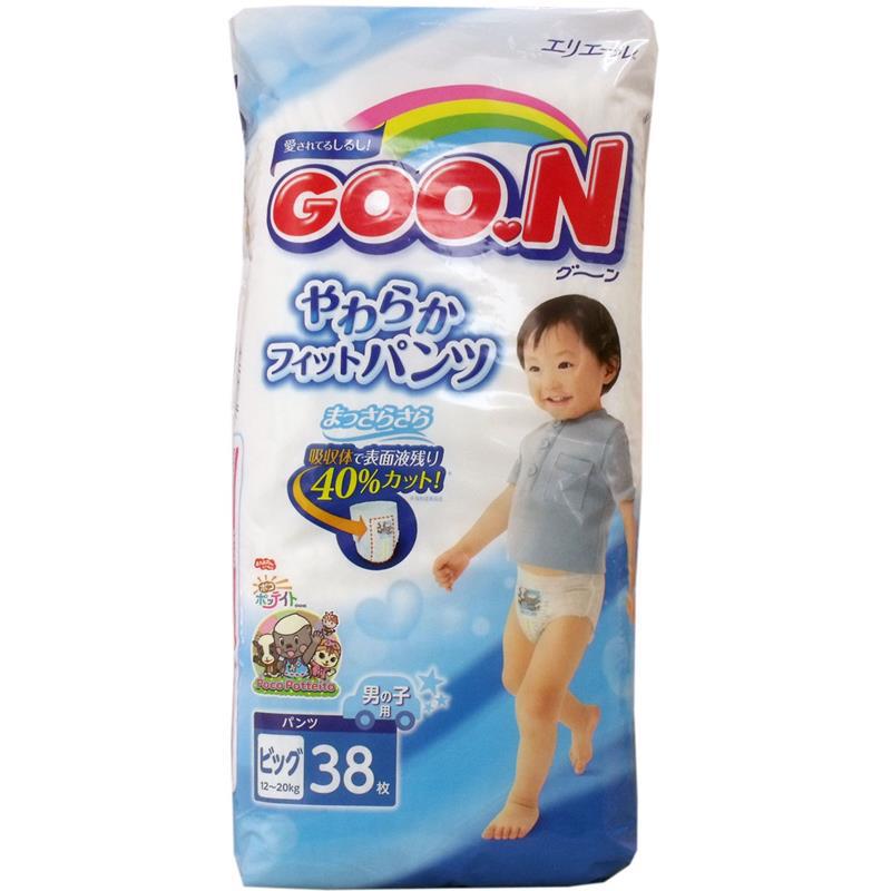 【乐胜国际】DAIO 大王 拉拉裤 男孩 BIG 38