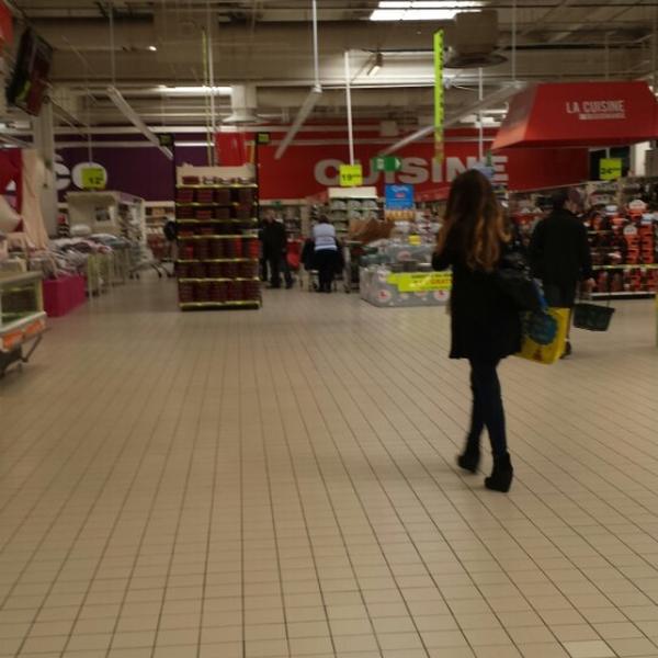 Photo taken at Auchan by Ga'el M. on 3/6/2014