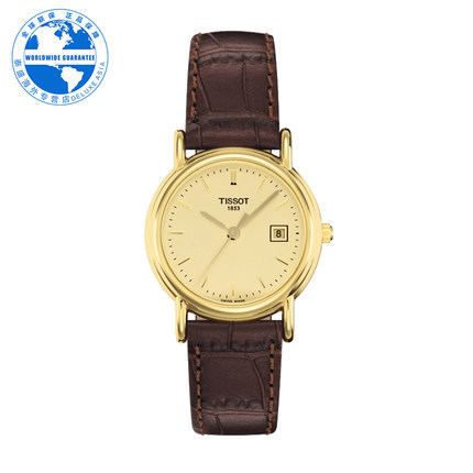 Tissot/天梭 瑞士正品时尚女士 休闲石英腕表T71.3.129.21