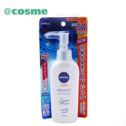 Nivea/妮维雅日本直邮 妮维雅 水感防晒SPF50  140g 日本直邮