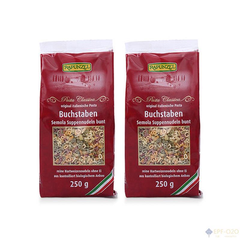 Rapunzel长发公主 宝宝全麦蔬菜数字面250g