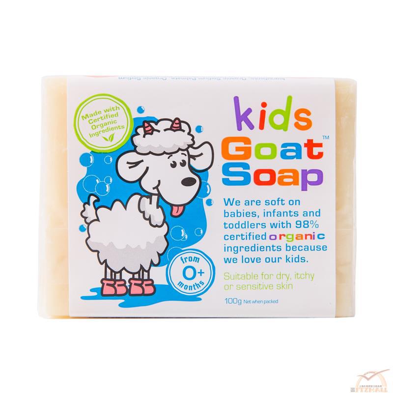 Goat Soap 儿童山羊奶皂 100克 Goat Soap 儿童山羊奶皂 100克