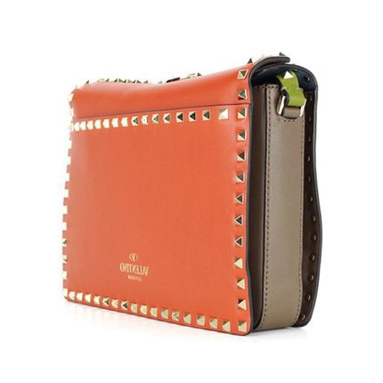 Valentino/华伦天奴VAHWB00846-AVMQ03女士撞色铆钉单肩斜挎包