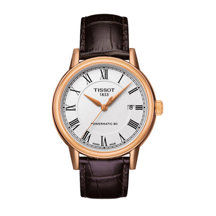 全球联保天梭Tissot-男表卡森系列皮带 T085.407.36.013.00机械表