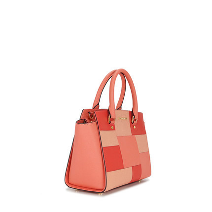 正品 MICHAEL KORS迈克科尔斯 16女士拼色笑脸手提包30S6GLMS2U 正品 MICHAEL KORS迈克科尔斯 16女士拼色笑脸手提包30S6GLMS2U