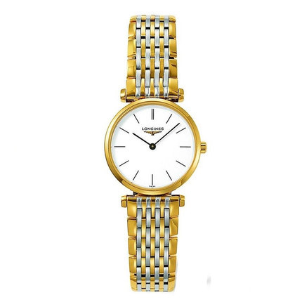 全球联保 浪琴Longines手表  嘉岚系列 石英女表L4.209.2.12.7