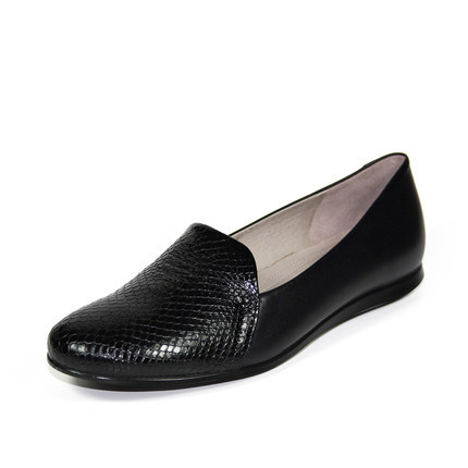 ecco爱步女鞋休闲鞋拼接时尚套脚皮鞋2016春夏新款英国直邮271583