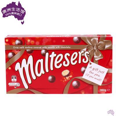 maltesers 麦提莎麦丽素原味巧克力豆礼盒装3