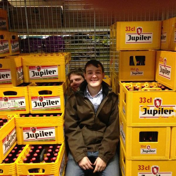 Photo taken at Colruyt by Lucas D. on 3/28/2013