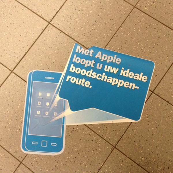 Photo taken at Albert Heijn by Angela on 1/18/2012