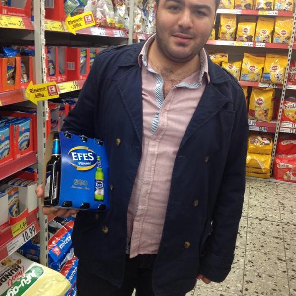 Photo taken at Kaufland by Berkan K. on 10/8/2013