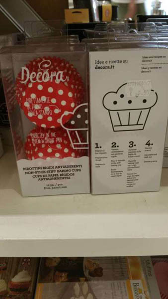 意大利进口蛋糕糕点杯-DECORA蛋糕杯 蛋糕糕点杯