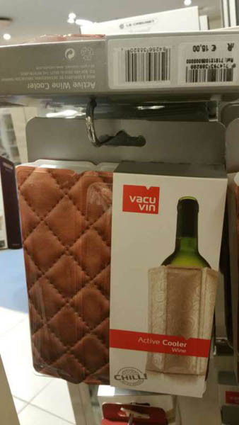 意大利进口红酒冰镇袋-VACU VIN红酒冰镇袋 红酒冰镇套