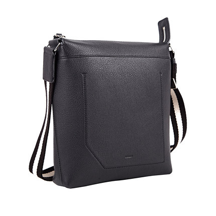 Bally/巴利男士单肩斜挎包 15新款商务竖款方形真皮男包POOLEYSM