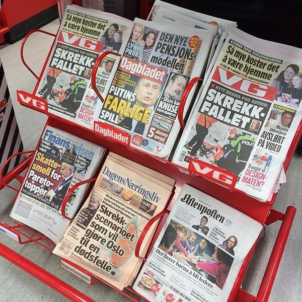 Photo taken at Rimi by Audun A. on 3/10/2014