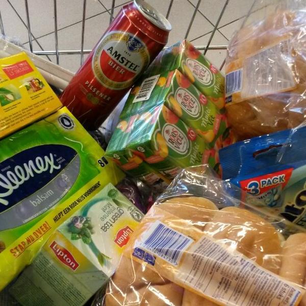 Photo taken at Albert Heijn by Ozge K. on 9/10/2013