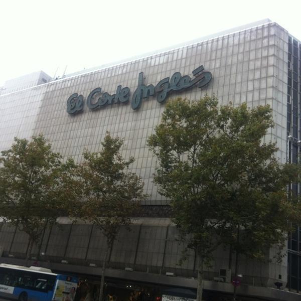 Photo taken at El Corte Inglés by Isabel V. on 10/19/2012