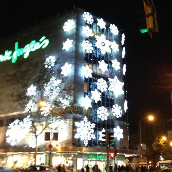 Photo taken at El Corte Inglés by Mery on 12/1/2012