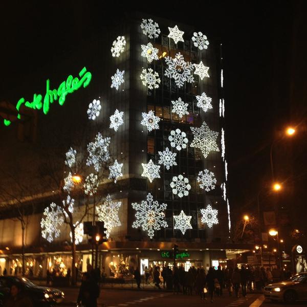 Photo taken at El Corte Inglés by Amapola S. on 12/23/2012