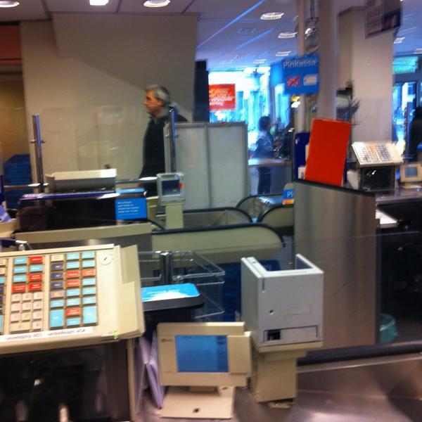 Photo taken at Albert Heijn by Hans C. on 10/28/2013