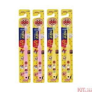 日本进口儿童软毛牙刷-Lion狮王儿童牙刷 软毛小头 面包超人图案 婴儿牙刷(0-3岁)4支装AP 日本进口儿童软毛牙刷-Lion狮王儿童牙刷 软毛小头 面包超人图案 婴儿牙刷(0-3岁)4支装AP
