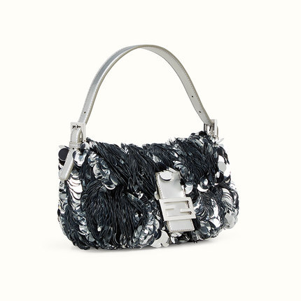 FENDI芬迪fendi女包16新款亮片覆盖口盖磁扣手提包8BR6005PDF0MK5 FENDI芬迪fendi女包16新款亮片覆盖口盖磁扣手提包8BR6005PDF0MK5