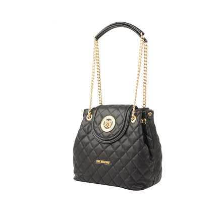 Moschino/奧莉佛女包 2016新款女士菱格链条单肩包JC4214PP01KA Moschino/奧莉佛女包 2016新款女士菱格链条单肩包JC4214PP01KA