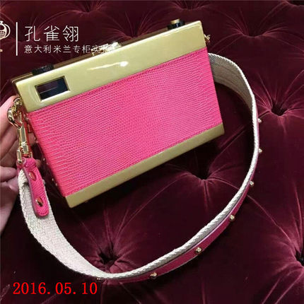 DolceGabbana杜嘉班纳女包16新款时尚相机造型单肩包小箱子 DolceGabbana杜嘉班纳女包16新款时尚相机造型单肩包小箱子