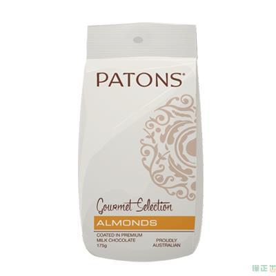 PATONS派顿精品杏仁牛奶巧克力175g