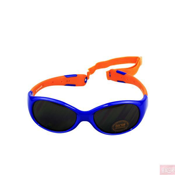 中国台湾进口宝宝太阳镜-RKS探险者款宝蓝加桔色0-2岁太阳镜 中国台湾进口宝宝太阳镜-RKS探险者款宝蓝加桔色0-2岁太阳镜