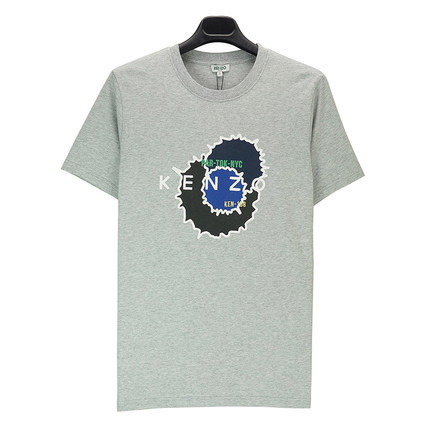 正品 KENZO 16年春夏男士LOGO字体印花休闲短袖T恤  4SF 5TS018